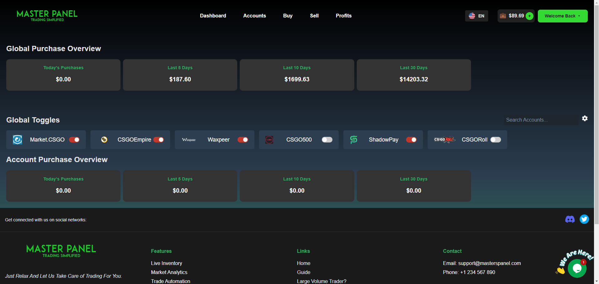 Buy Page